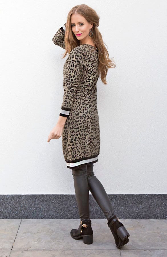 Leopard Tuniek Green – shoparchief, foto 3