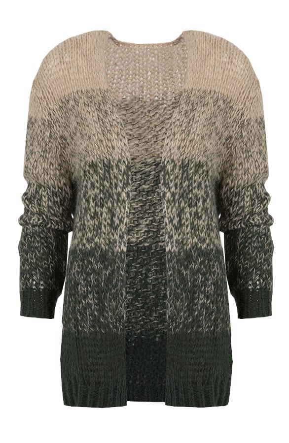 Dipdye Cardigan Army – shoparchief, foto 1