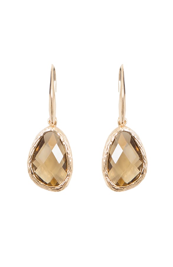 Gemstone Bronze Oorbellen – shoparchief, foto 1