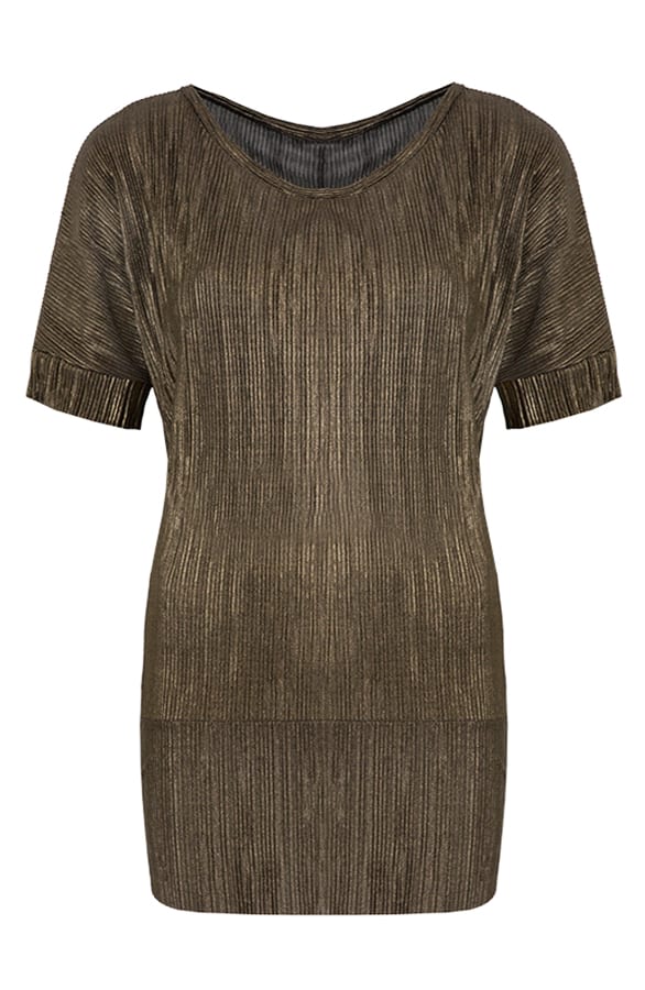Metallic Wave Tuniek Bronze – shoparchief, foto 1