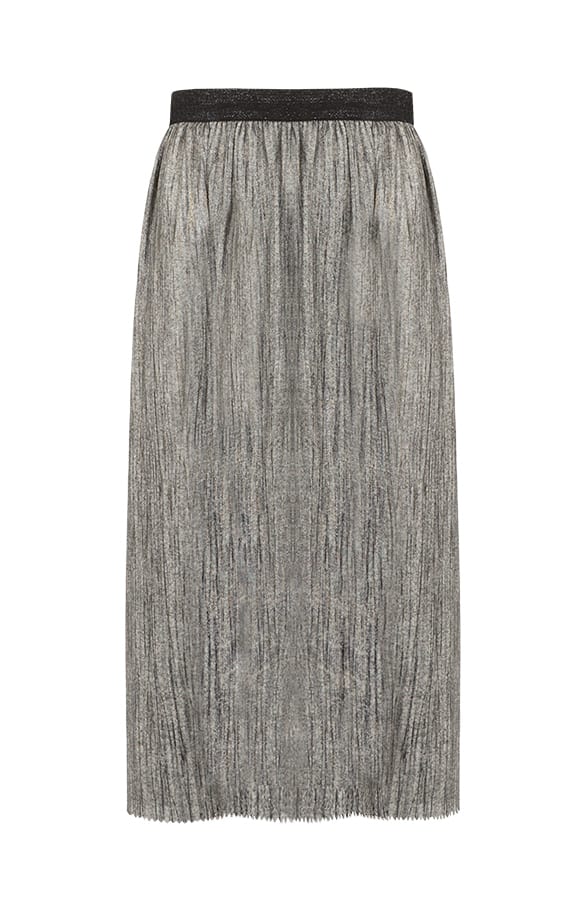 Plisse Skirt Metallic – shoparchief, foto 1