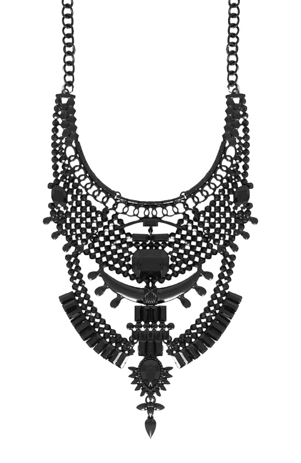Statement Necklace All Black – shoparchief, foto 1