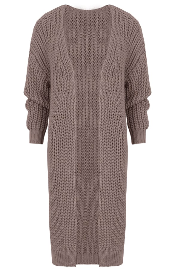 Wondering Cardigan Taupe – shoparchief, foto 1