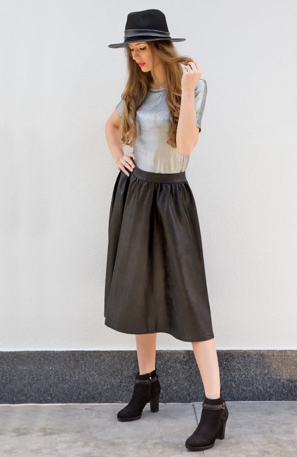 Silver Shiny Top – shoparchief, foto 4