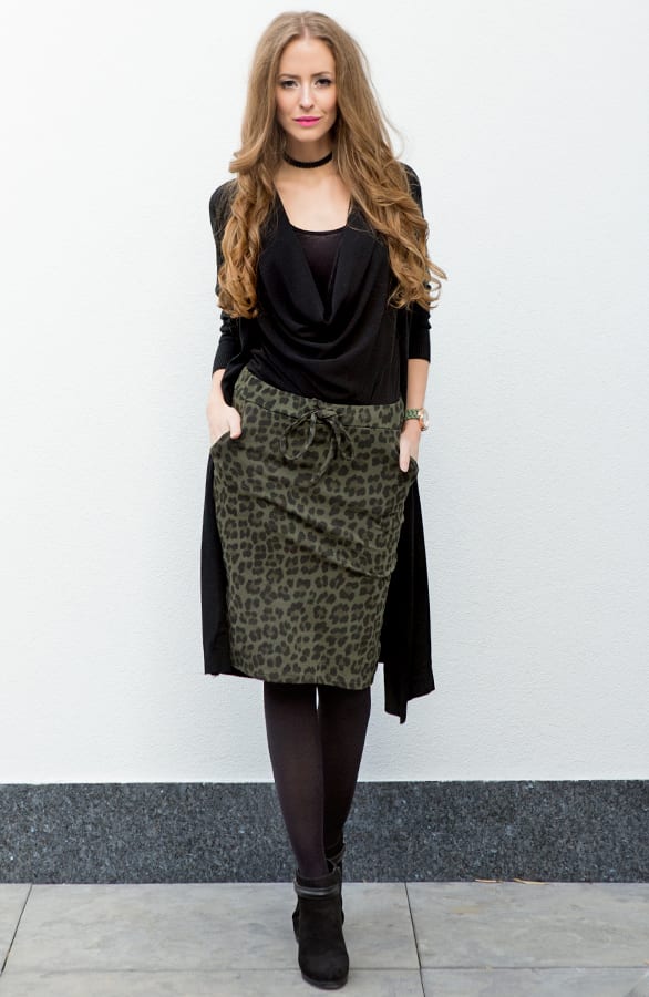 Leopard Skirt Army – shoparchief, foto 2