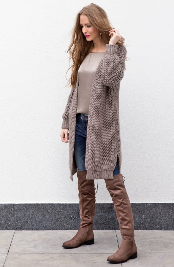 Touch of Silk Sleeve Taupe – shoparchief, foto 6