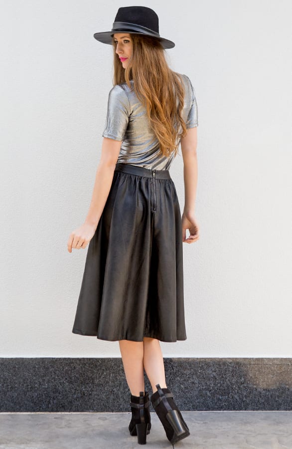 Silver Shiny Top – shoparchief, foto 5