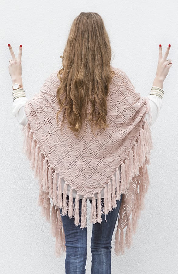 Fringe Sjaal Soft Pink 3.0 – shoparchief, foto 3