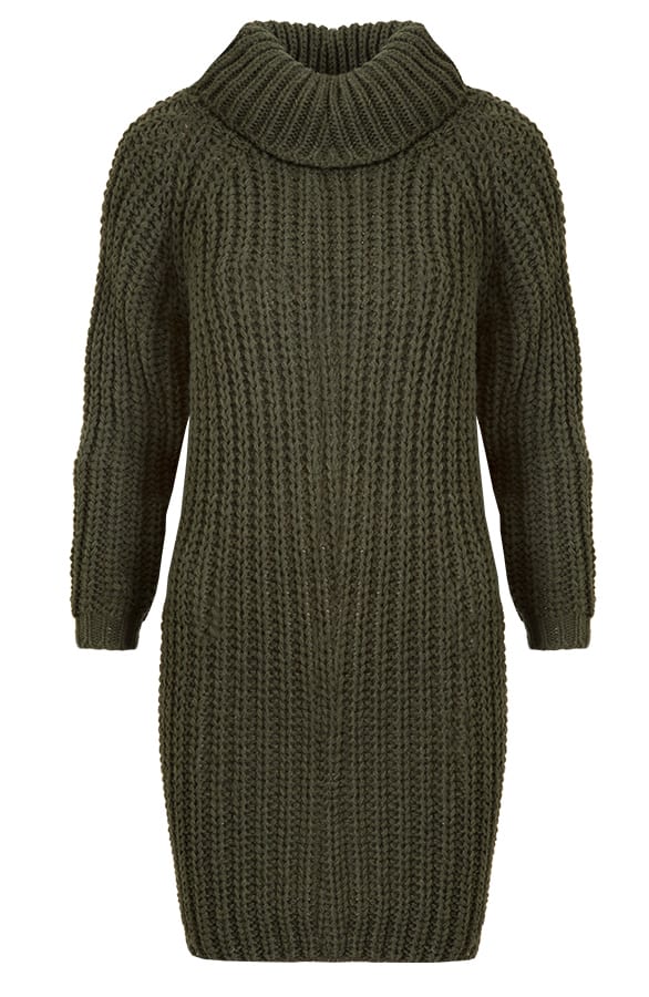 Coll Sweater Long Army – shoparchief, foto 1