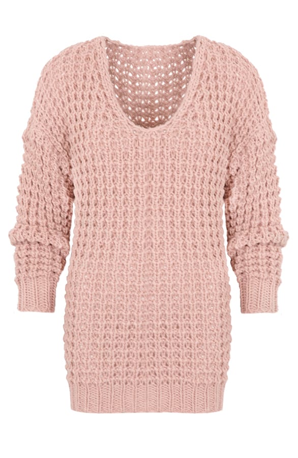 Knitted Sweater Pink – shoparchief, foto 1
