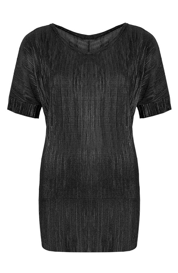 Metallic Wave Tuniek Black – shoparchief, foto 1