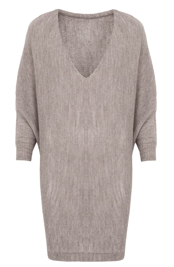 Oversized Large Tuniek Taupe – shoparchief, foto 1
