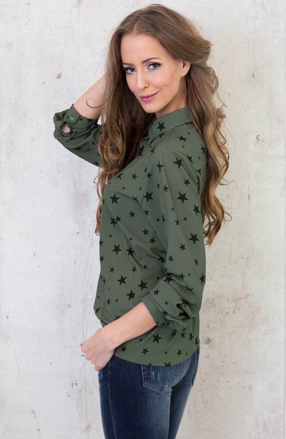 Star Addict Blouse Army – shoparchief, foto 4