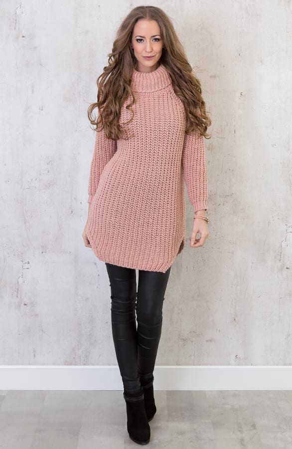 Coll Sweater Long Blush – shoparchief, foto 2
