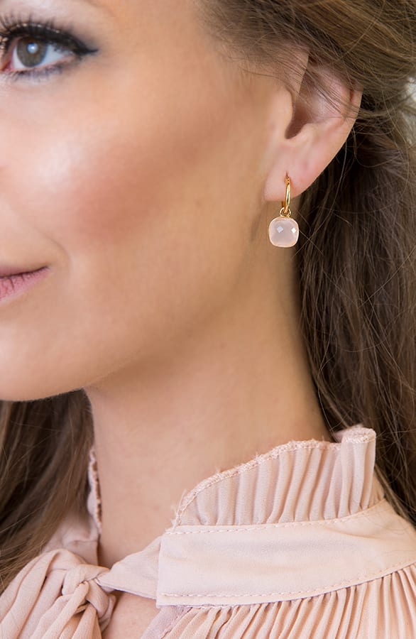Crystal Oorbellen 2.0 Pink – shoparchief, foto 2