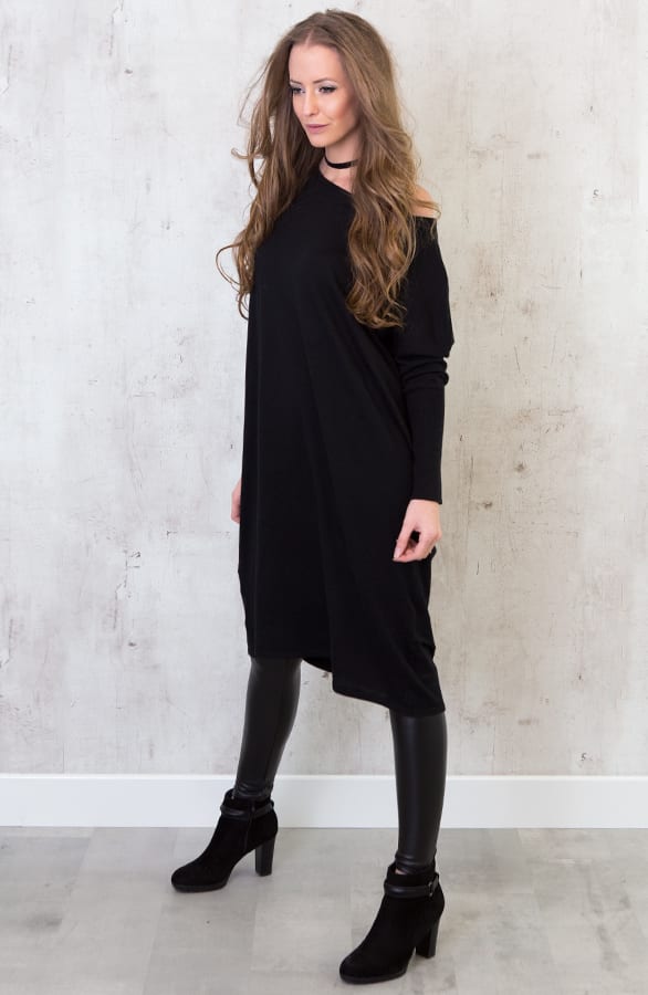 Long Oversized Tuniek Zwart – shoparchief, foto 5
