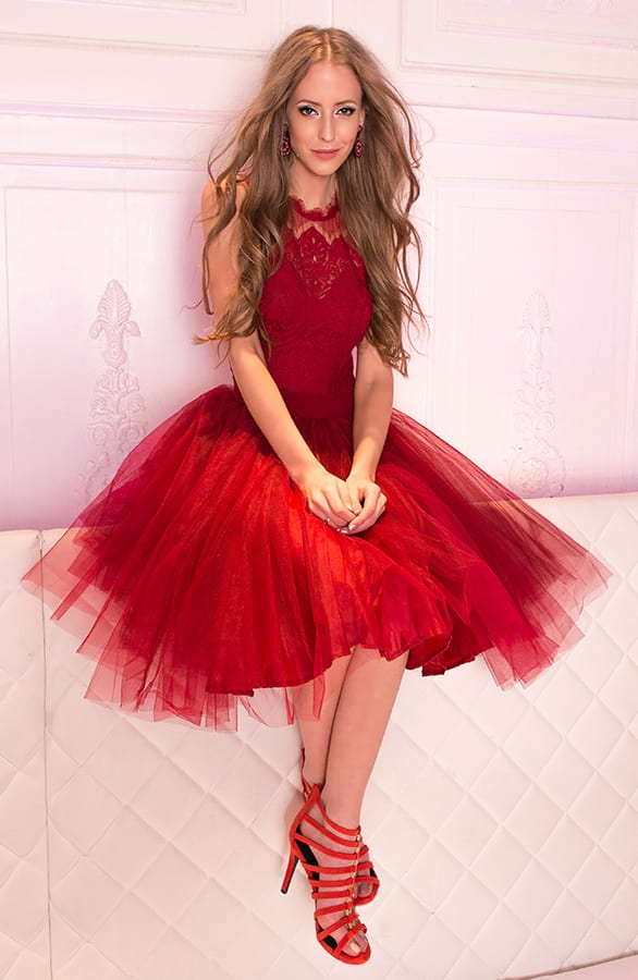 Tule Rok Bordeaux Luxury – shoparchief, foto 6