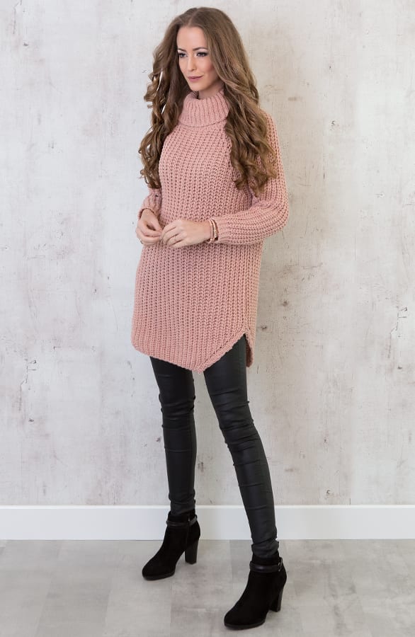 Coll Sweater Long Blush – shoparchief, foto 4