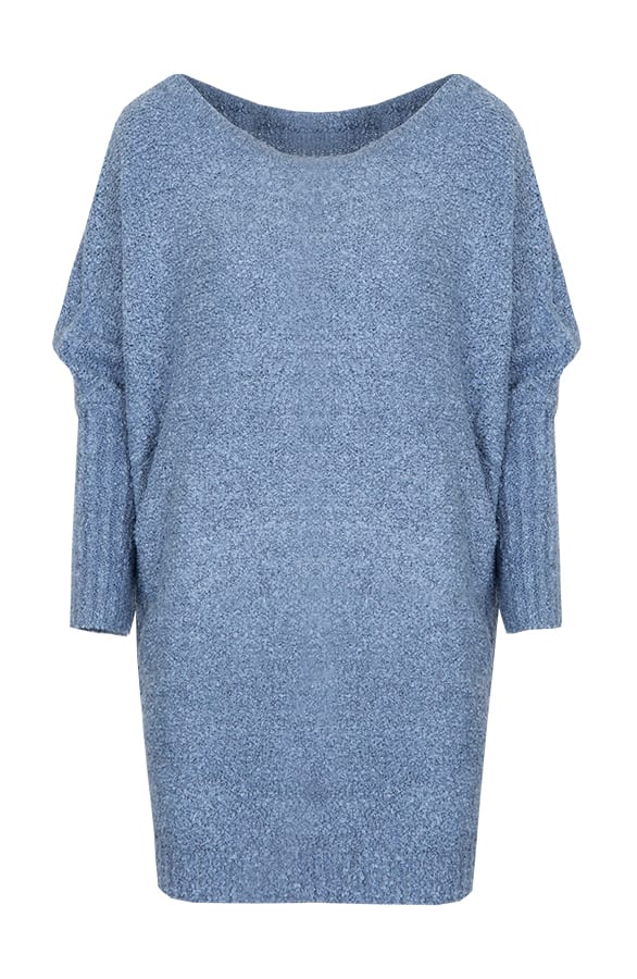 Grande Oversized Sweater Blue – shoparchief, foto 1