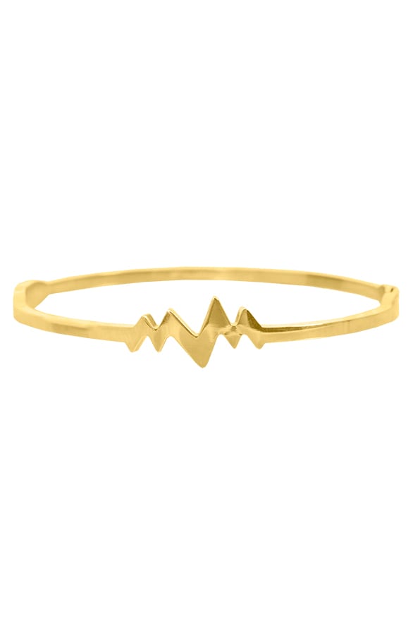 Heartbeat Bracelet Gold – shoparchief, foto 1