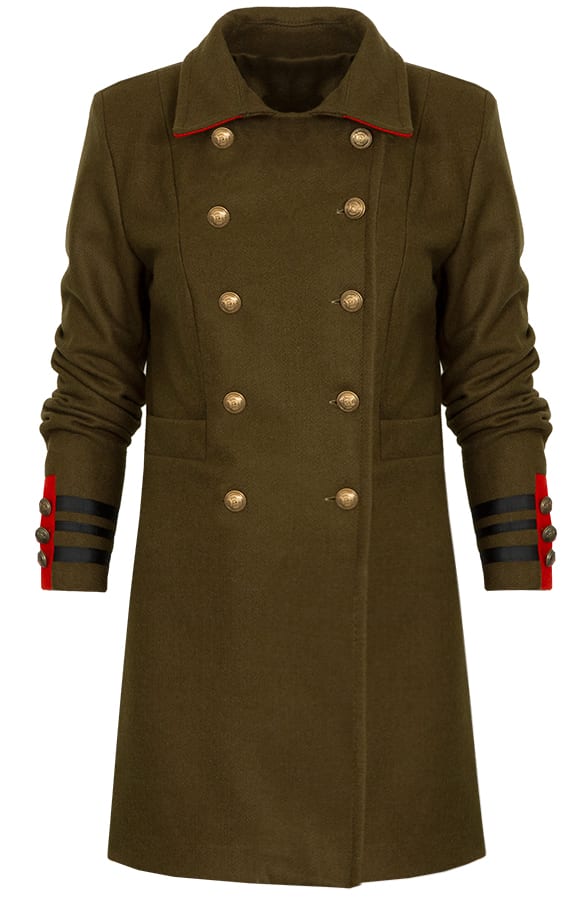 Marine Exclusive Coat Green – shoparchief, foto 1