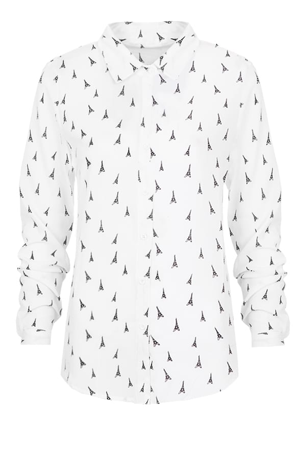 Paris Blouse White – shoparchief, foto 1
