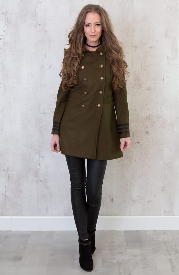 Marine Exclusive Coat Green – shoparchief, foto 3
