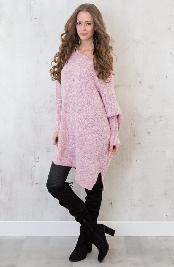 Grande Oversized Sweater Pink – shoparchief, foto 4