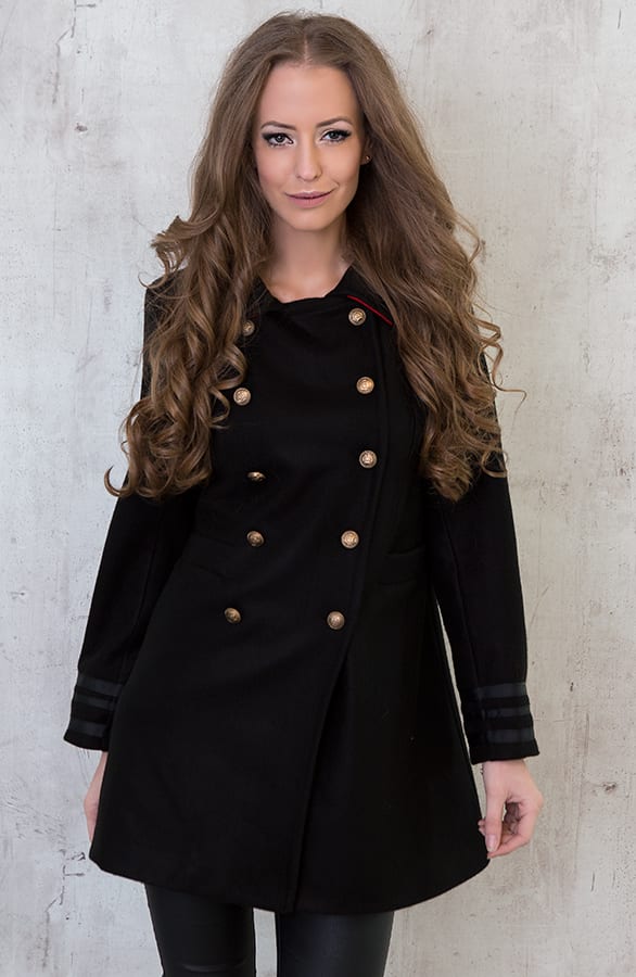 Marine Exclusive Coat Black – shoparchief, foto 4