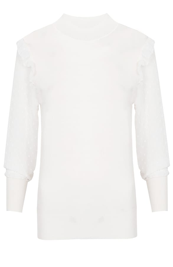 Be Mine Sweater Creme – shoparchief, foto 1