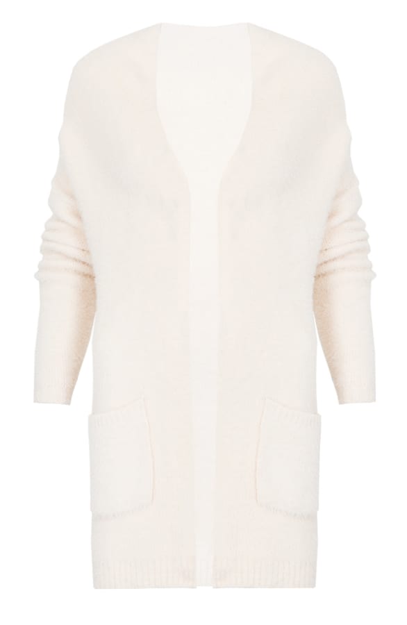 It's So Fluffy Cardigan Cream – shoparchief, foto 1
