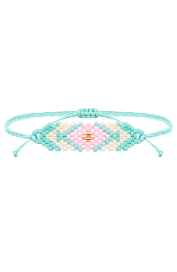 Pretty Blue Beads Bracelet – shoparchief, foto 1