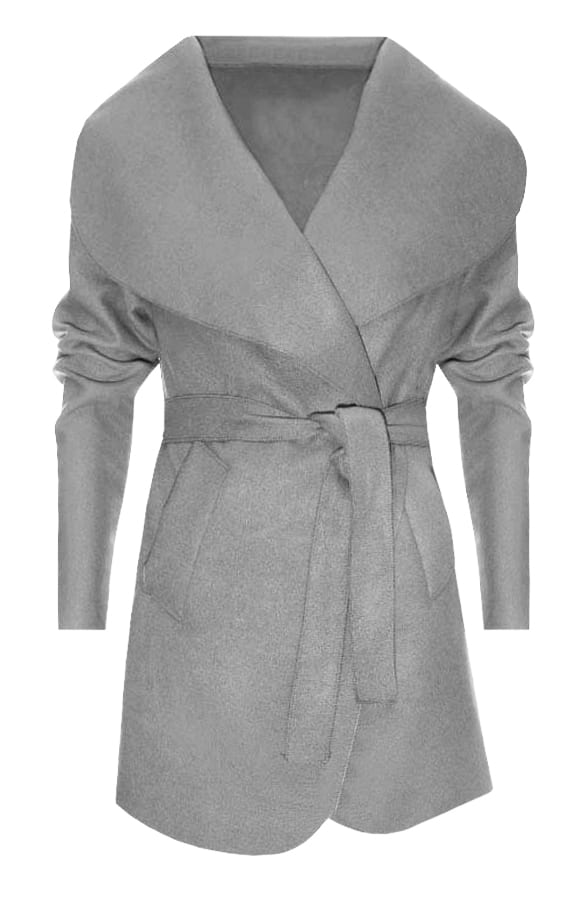 Short Dream Coat 2.0 Light Grey – shoparchief, foto 1