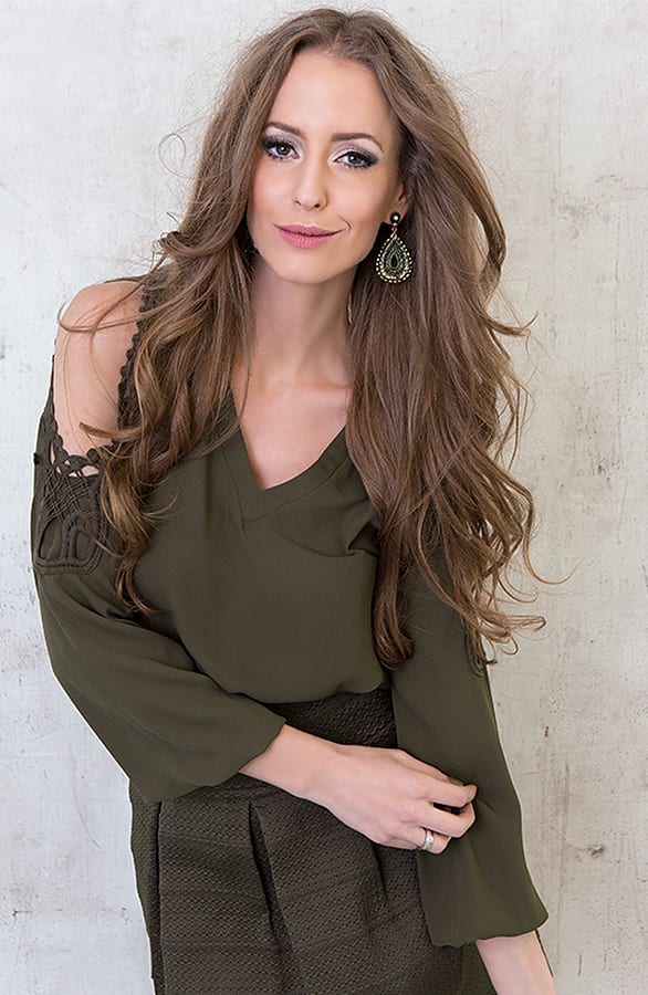 Lace Blouse Army Open – shoparchief, foto 1