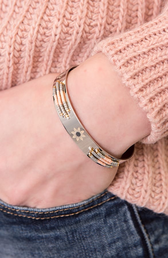 Peachy Stainless Bracelet Silver – shoparchief, foto 2