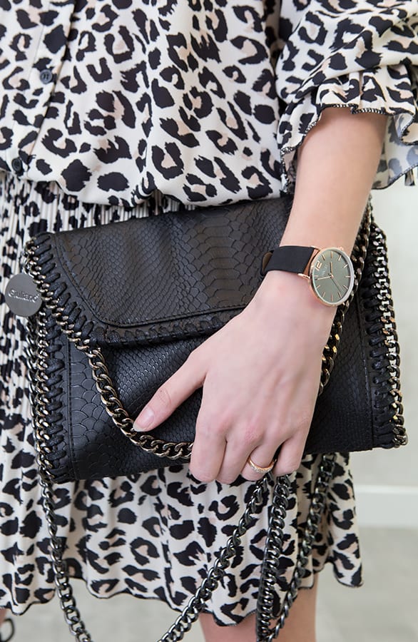 Limited Chain Clutch Black – shoparchief, foto 2