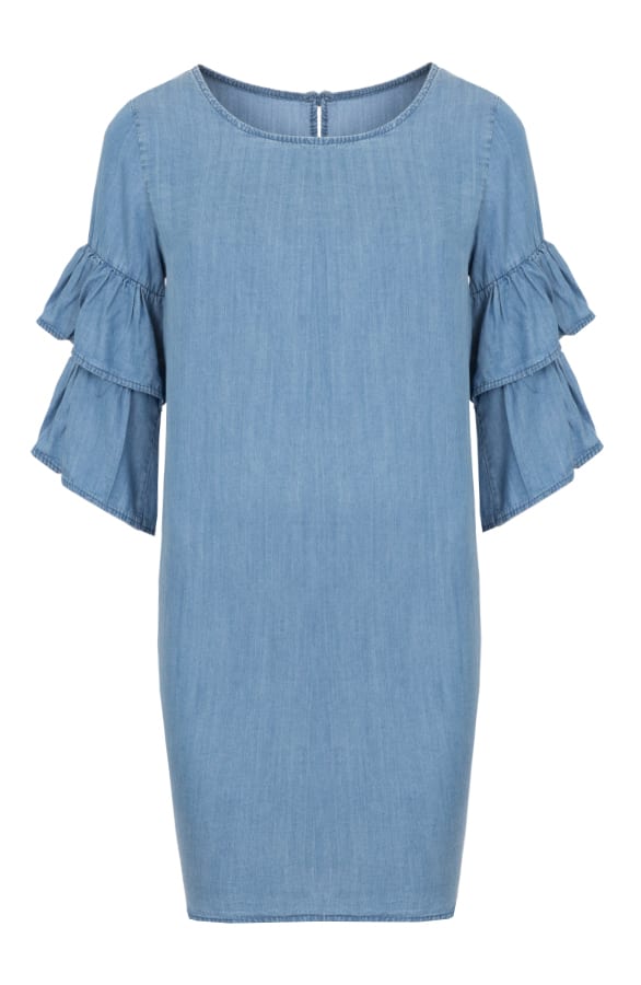 Denim Dubai Dress Blue – shoparchief, foto 1