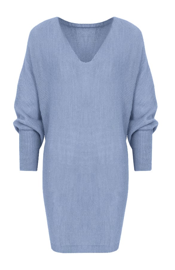 Oversized Large Tuniek Jeans Blue – shoparchief, foto 1