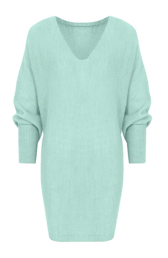 Oversized Large Tuniek Mint – shoparchief, foto 1