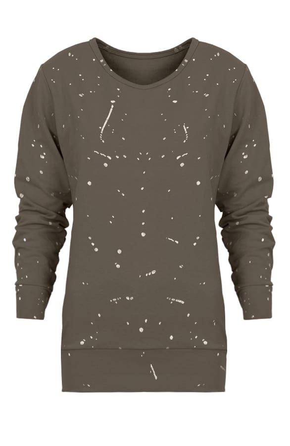 Painted Sweater Green – shoparchief, foto 1