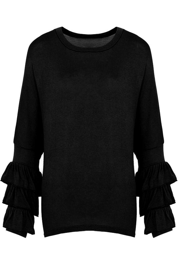 Ruffle Tuniek Black – shoparchief, foto 1