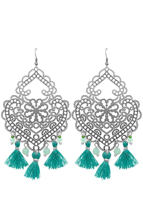 Saint Tropez Oorbellen Green – shoparchief, foto 1