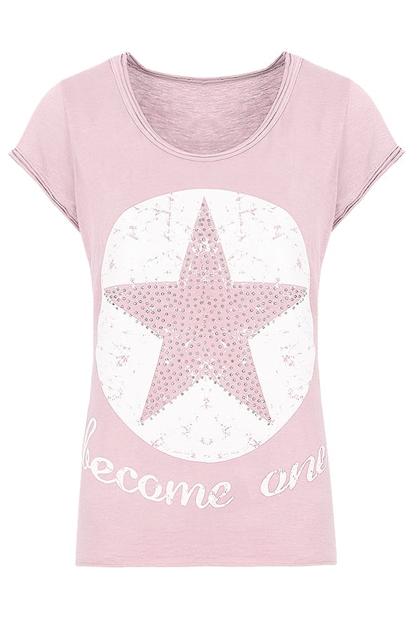 Star Studs Top Pink – shoparchief, foto 1