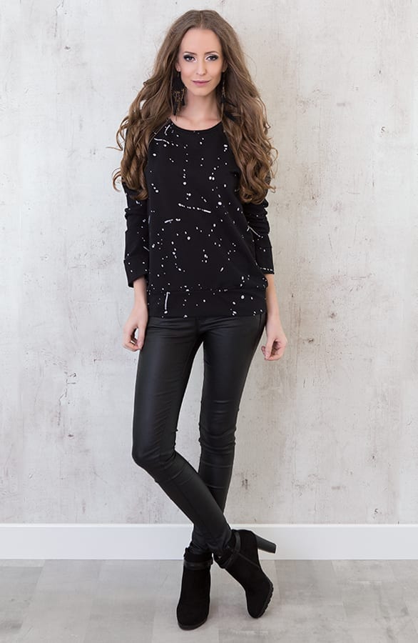 Painted Sweater Black – shoparchief, foto 6