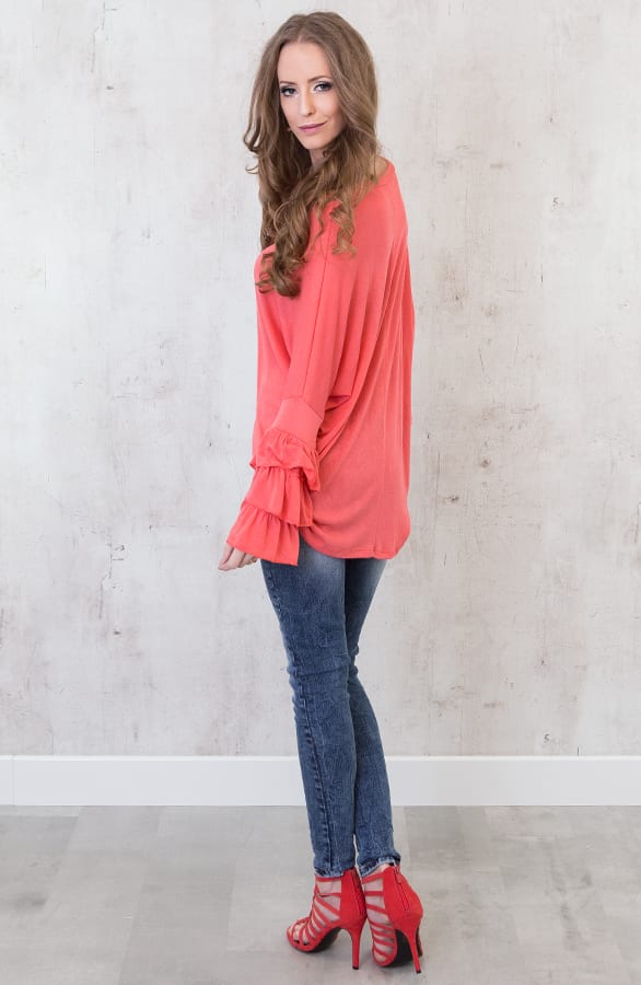 Ruffle Tuniek Coral – shoparchief, foto 6