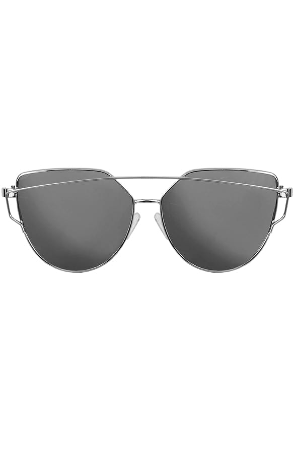 Cat Eye Zonnebril Zwart – shoparchief, foto 1