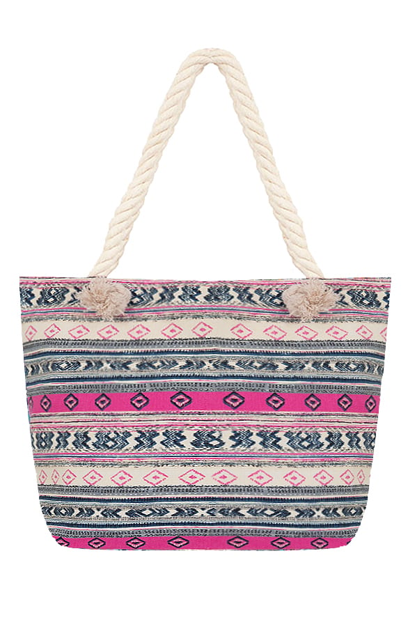 Indian Shopper Bag Fuchsia – shoparchief, foto 1