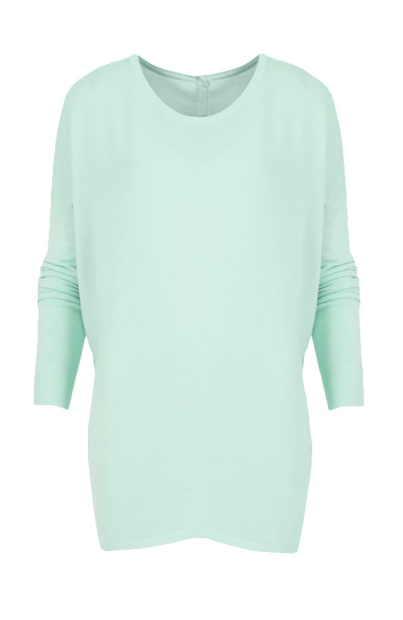 Loose Soft Sweater Mint – shoparchief, foto 1