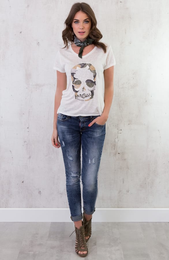 Camouflage Skull Top – shoparchief, foto 7