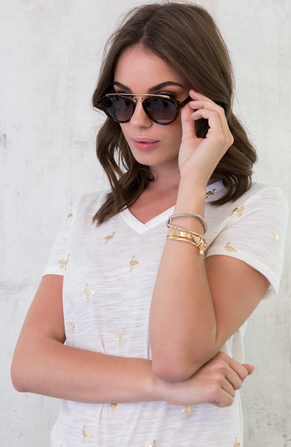 Leopard Zonnebril Brown – shoparchief, foto 4